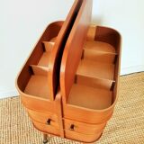 Scandinavian sewing basket