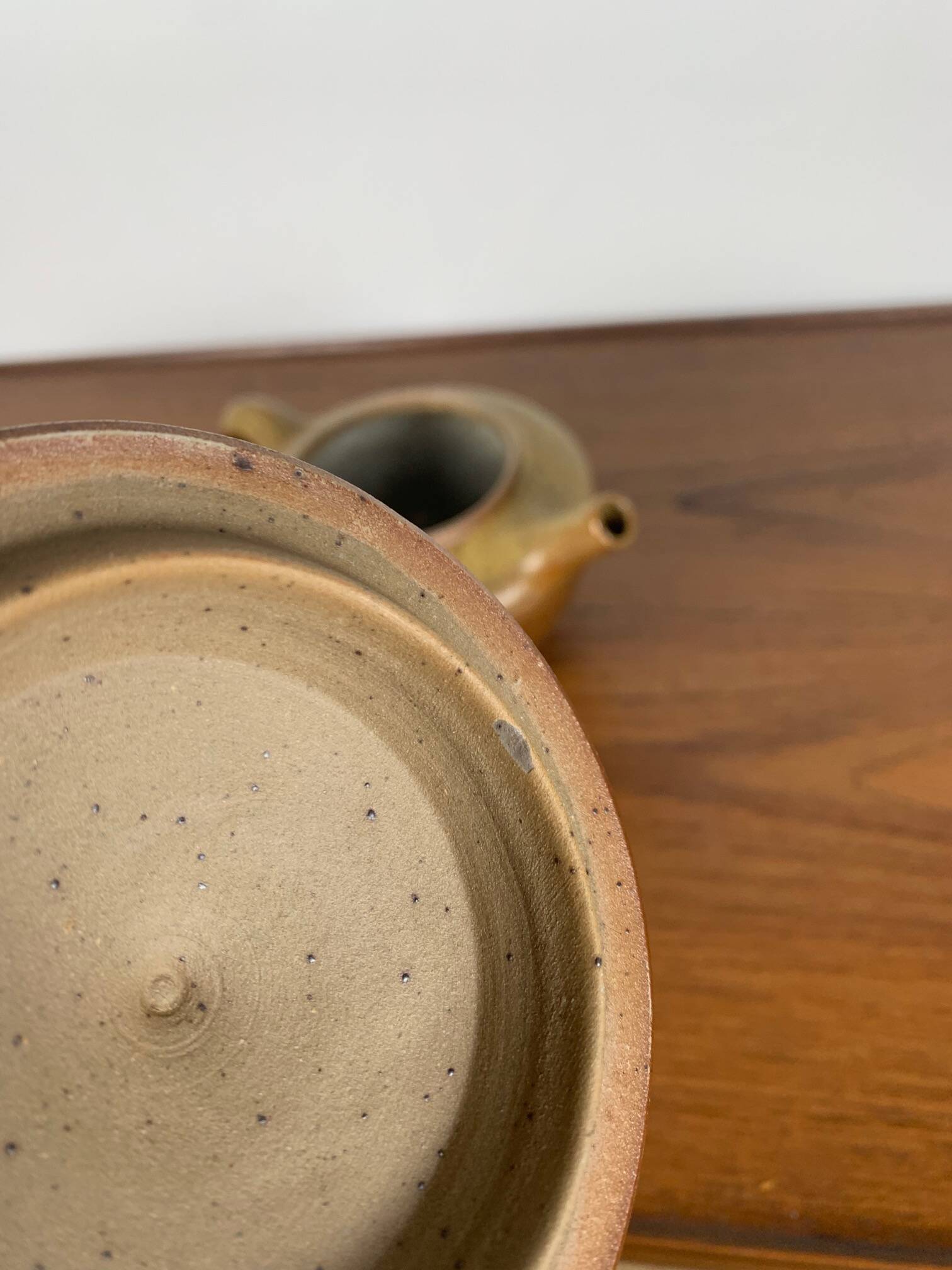 Original stoneware teapot, 1960s