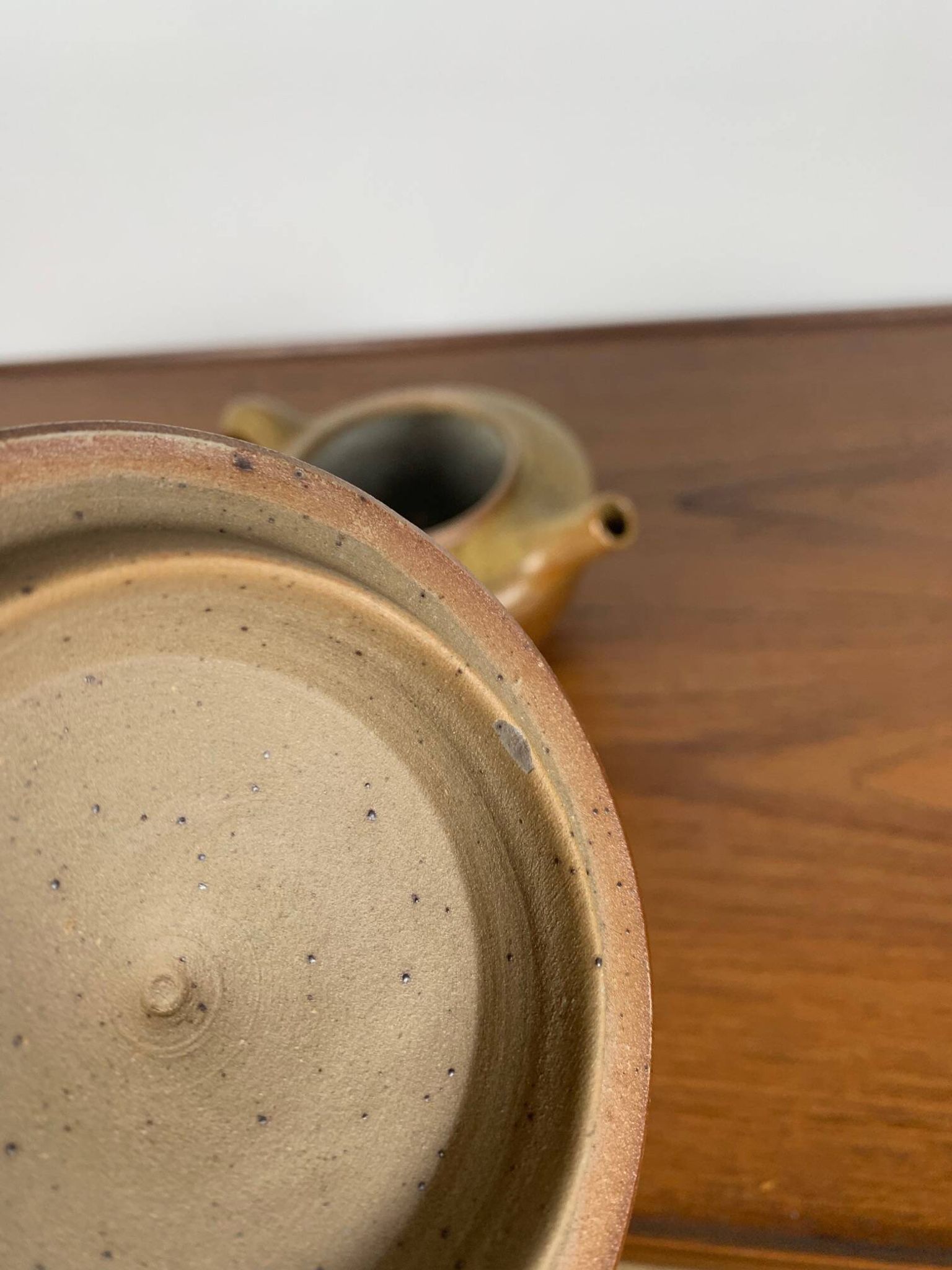 Original stoneware teapot, 1960s
