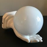 Apply hand in earthenware