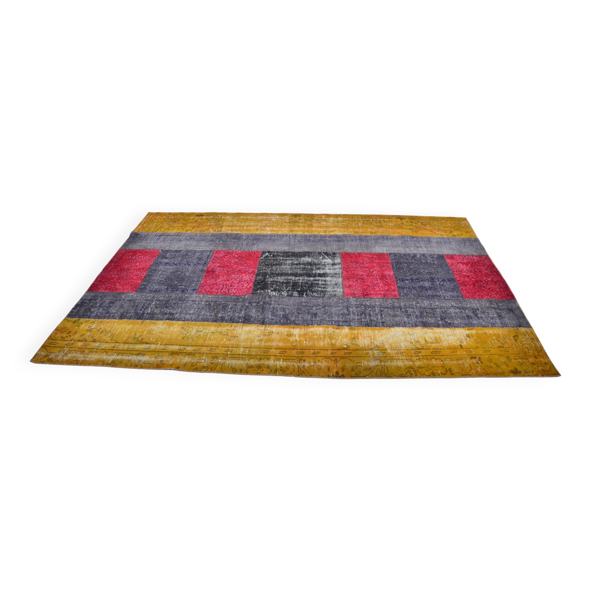 Oushak Turkish Vintage Rug sku 3276