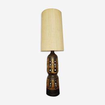 French ceramic floor lamp by Georges Pelletier