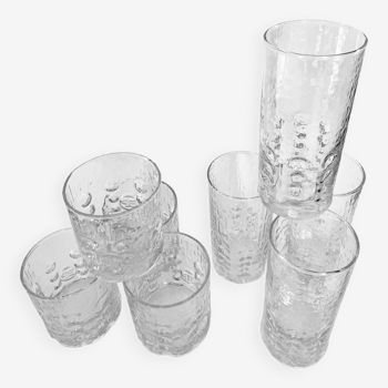 Set of BP relief glasses from the 70s