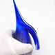 Pichet Colibri Signed Allan Scharff Holmegaard Blue Leaf Silver 27cm