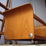 The 1970s teak coffee table