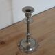 Antique silver-plated candlestick – vintage tall candle holder H25 cm