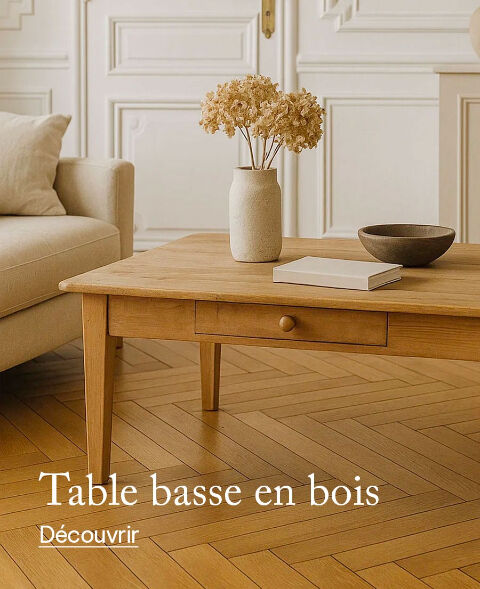 Table basse en bois