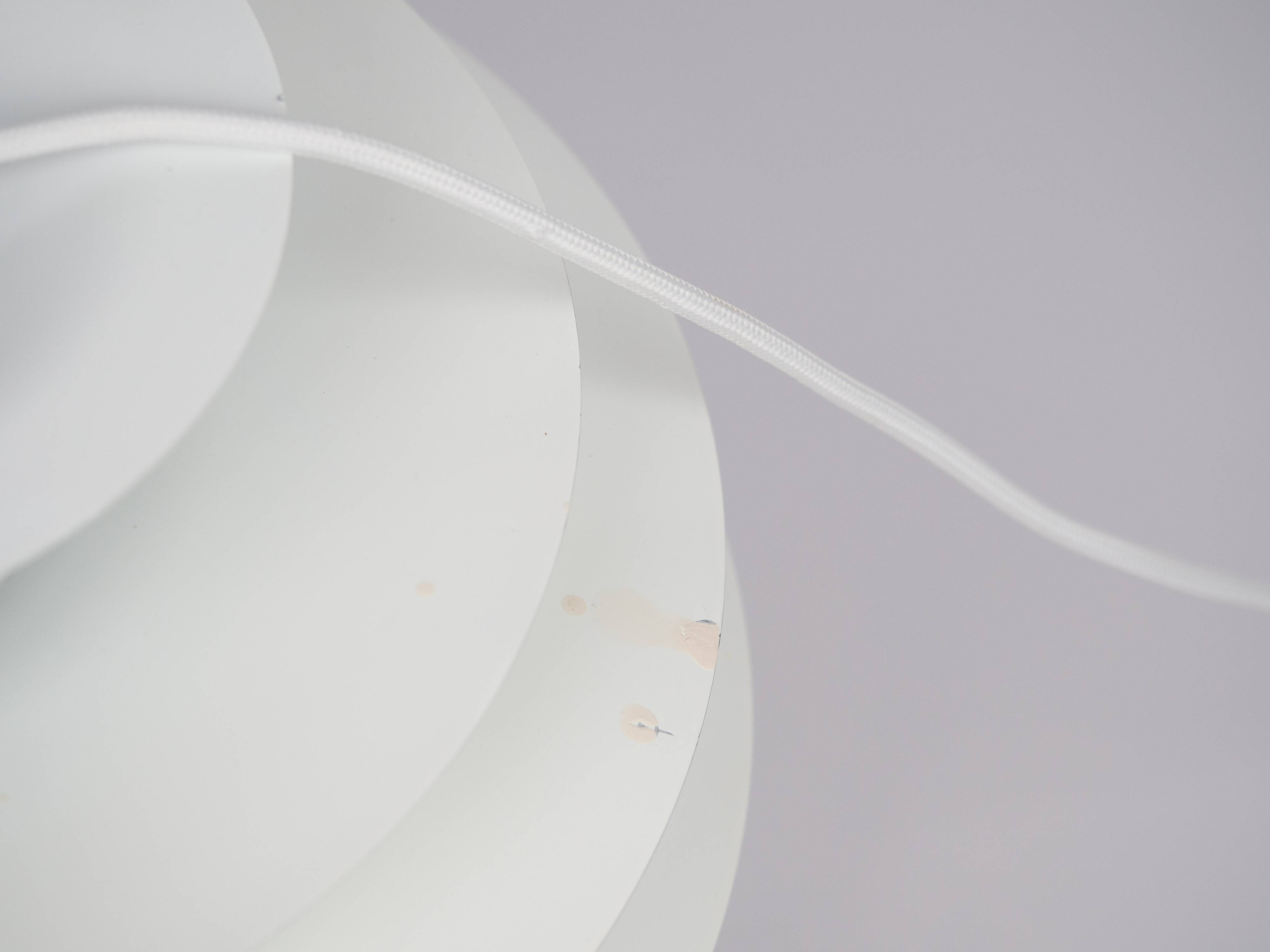 Danish vintage pendant lamp Barcelona by Bent Karlby, Lyfa, 1960s