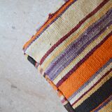 Pouf tapis berbère marocain d'automne