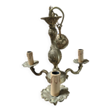 Small golden chandelier