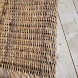 Vintage rattan office chair - 1950s