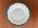 Plat rond Digoin Sarreguemines Pascal vert – assiette de service vinta