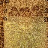 70s wool rug handwoven