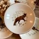Set of 4 vintage hollow plates model Marly de Gien