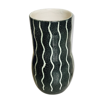 Vallauris vase signed