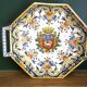 Rouen earthenware serving dish with handles in very good condition