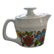 Vintage seventies colorful teapot