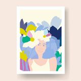 In the garden - illustration a3