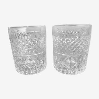 Paire de verres à whisky