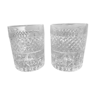 Pair of whiskey glasses