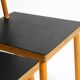 Two rare demountable plywood chairs by Axel Kufus model Stöcke for Atoll