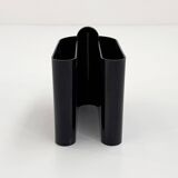 Porte-revue noir par Rodolfo Bonetto pour Bilumen, 1970