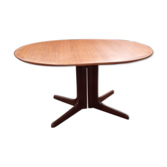 Roche Bobois oval teak table