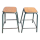 Paire de tabourets haut atelier