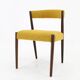1960s Danish Teak Desk Chair, Restored