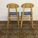 Chaises scandinaves années 80