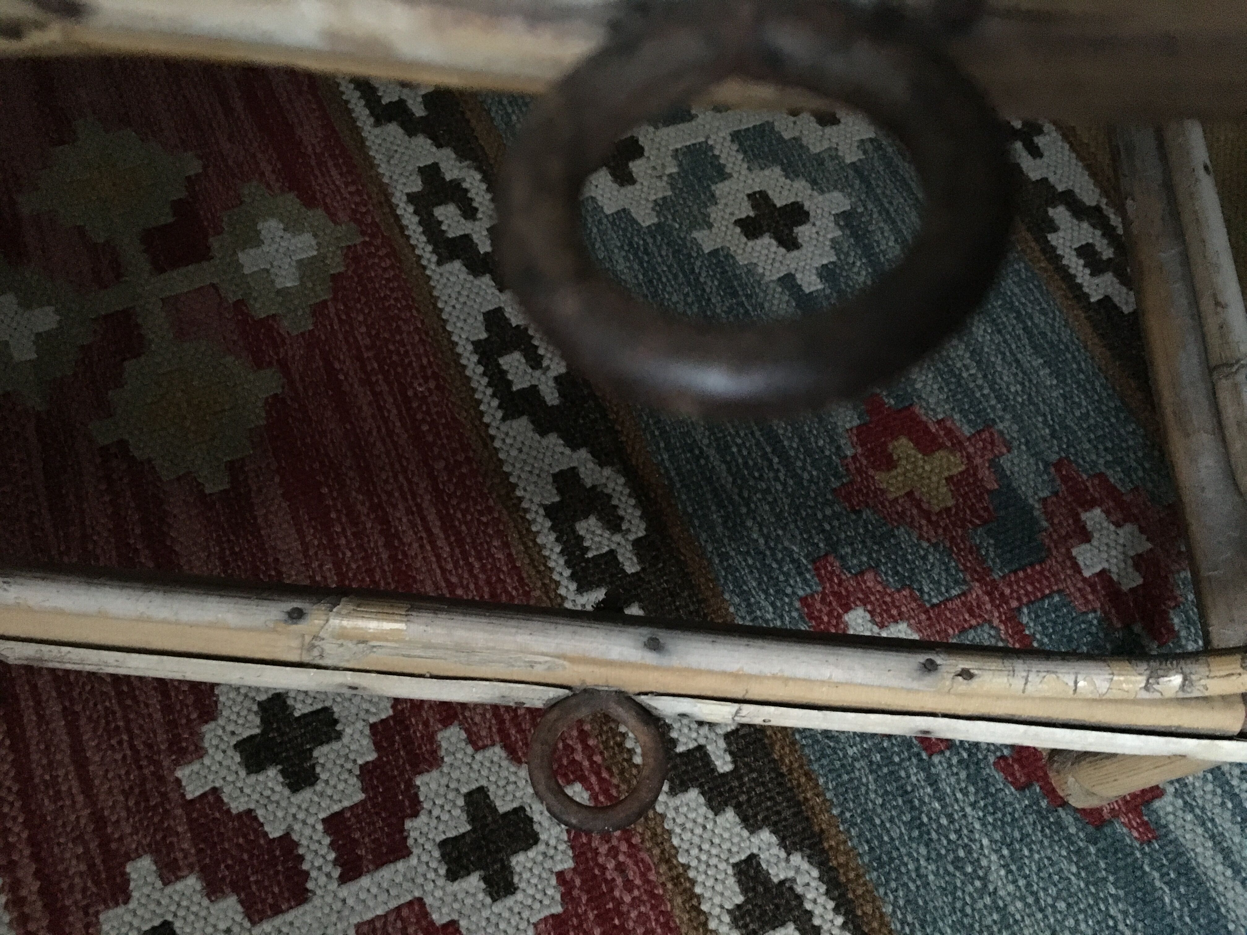 1920/1930 braided rattan Lounge Chair