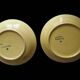Two plates from the Breton faience HB Quimper.