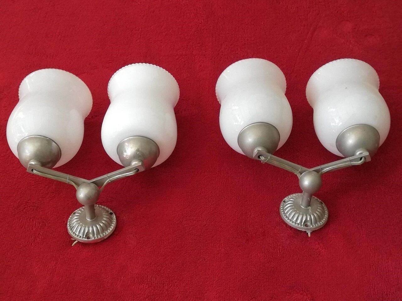 Pair of wall lamps 60s