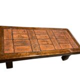 Vintage P.Garnier herbarium coffee table