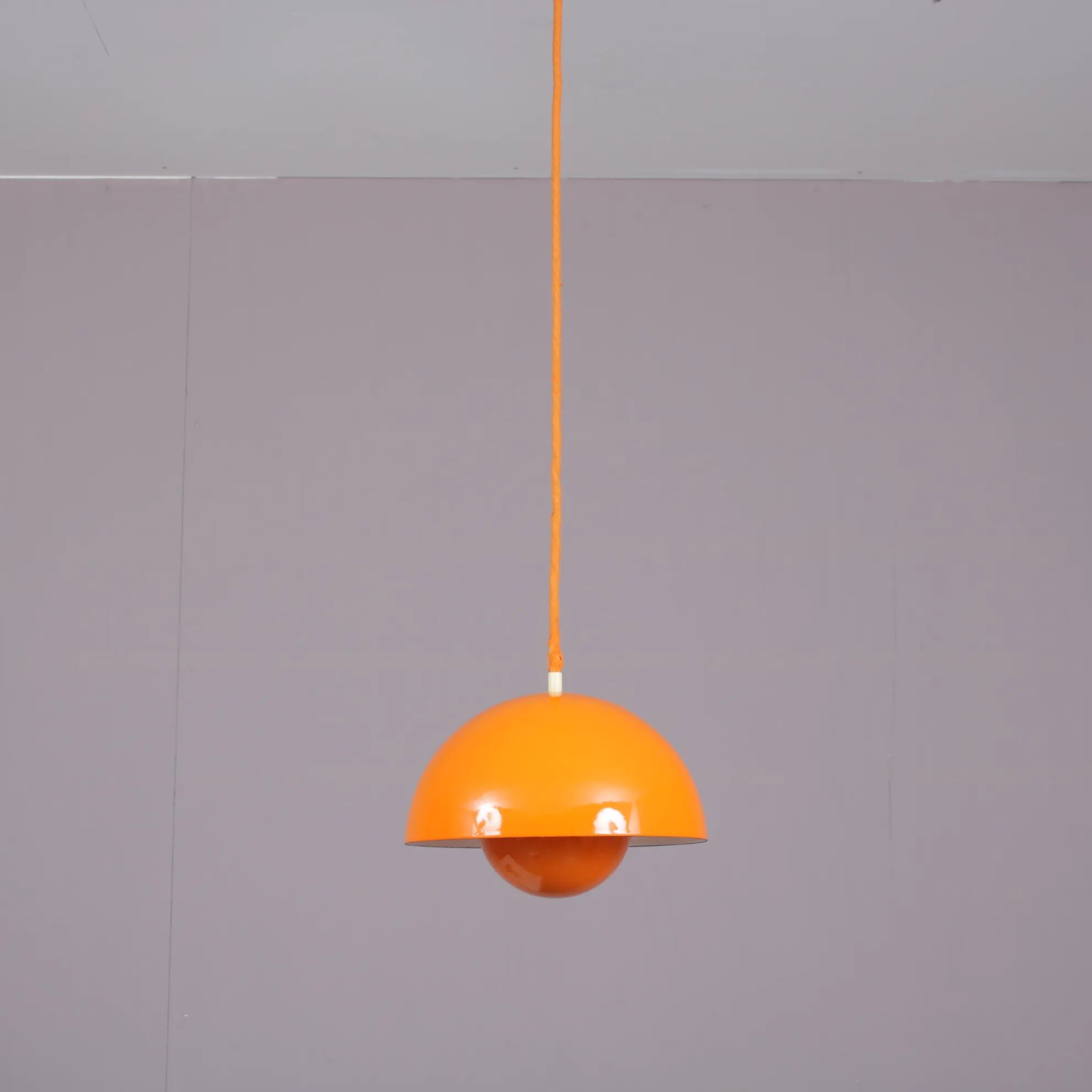 1970s "Flower Pot" hanging lamp by Verner Panton for Louis Poulsen, Denmark