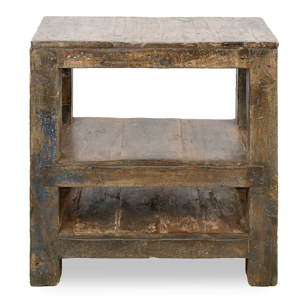 Small solid wood table