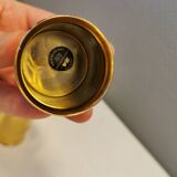 3 beautiful candle holders in 24 carat gold plating.  From Danish Altecco.