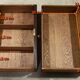 Rosewood veneer chest of drawers, Art Nouveau – 1920