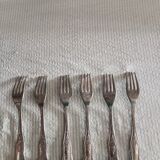 6 Ag 800 silver metal forks