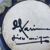 ceramic abstract decoration signed Jacques Marie unique piece - XXL size!