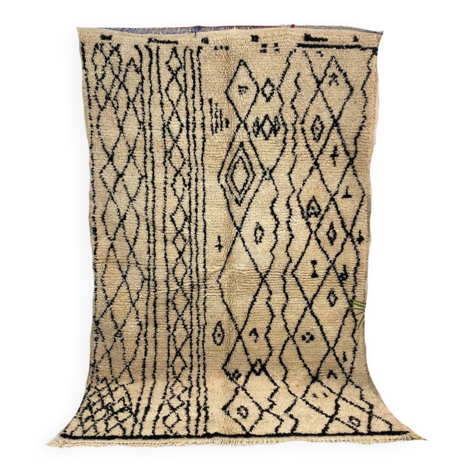Handmade Moroccan Berber carpet 230 x 144 CM
