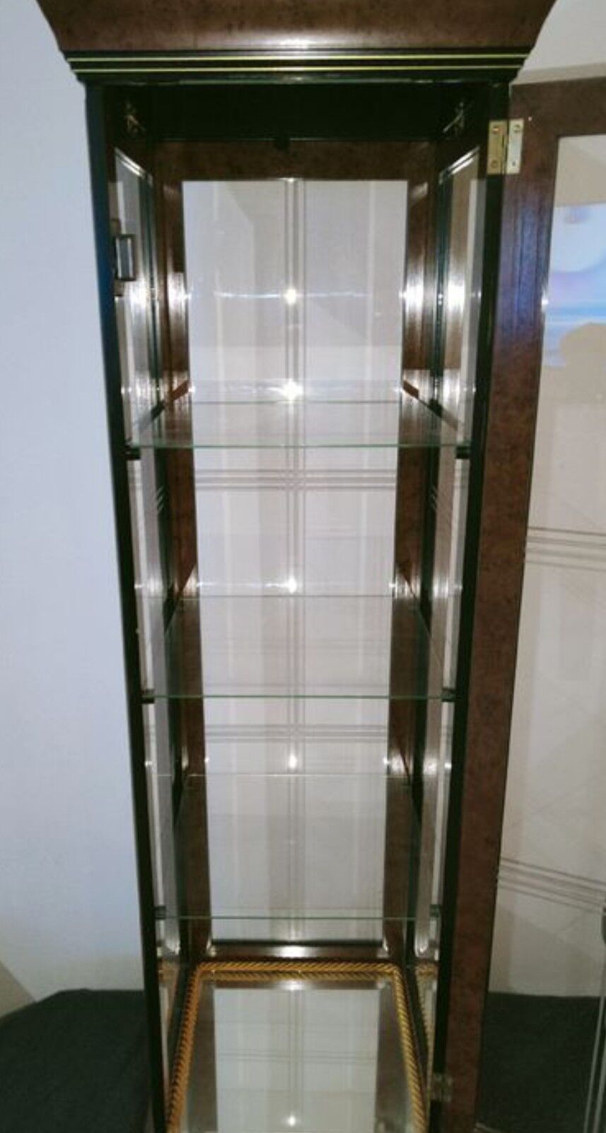 Wooden showcase 1970/80