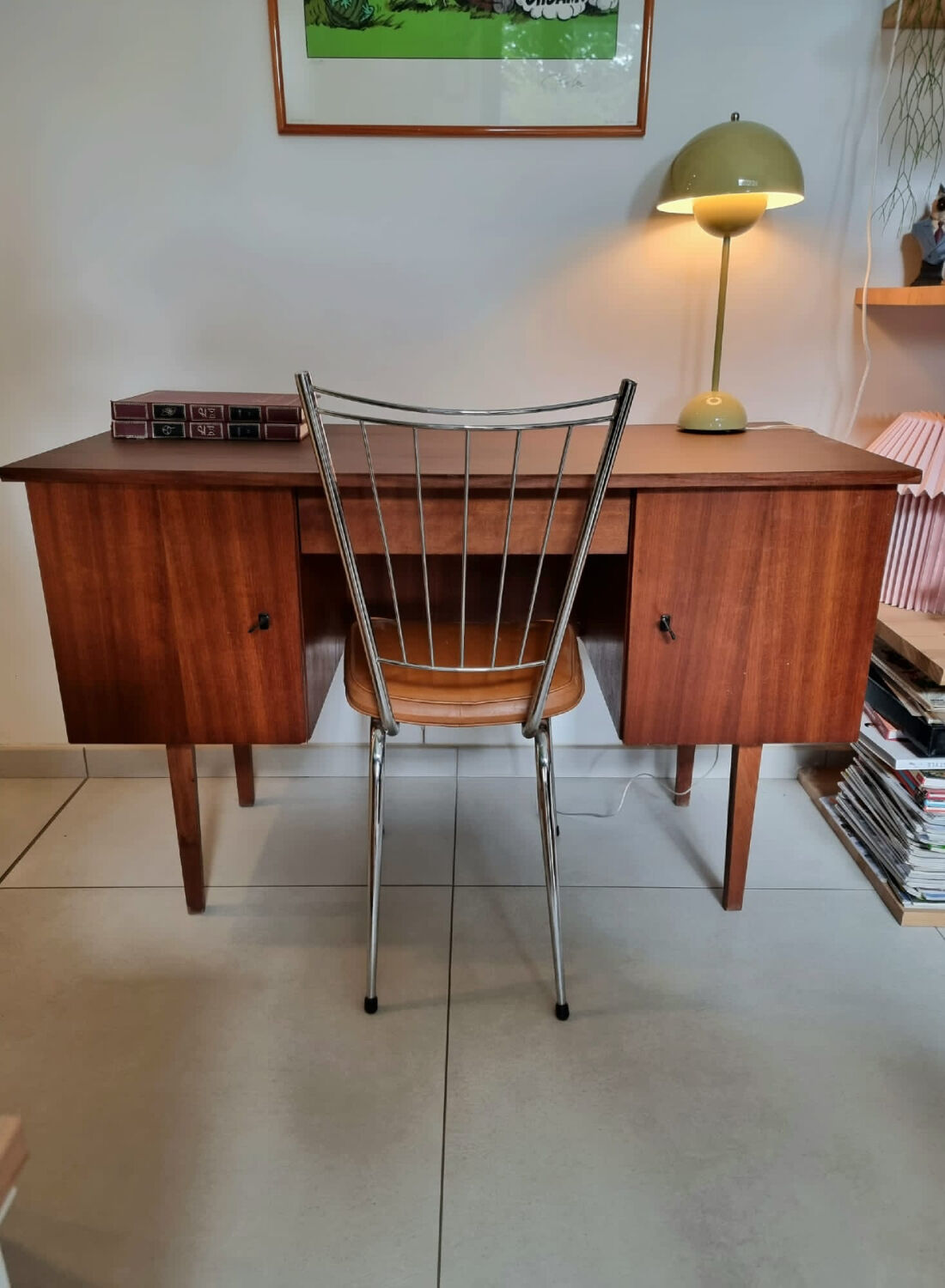 Scandinavian desk from the 60s