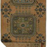 Tapis vintage turc tissé à la main unique en son genre - Charme vintage rustique 343 x 80
