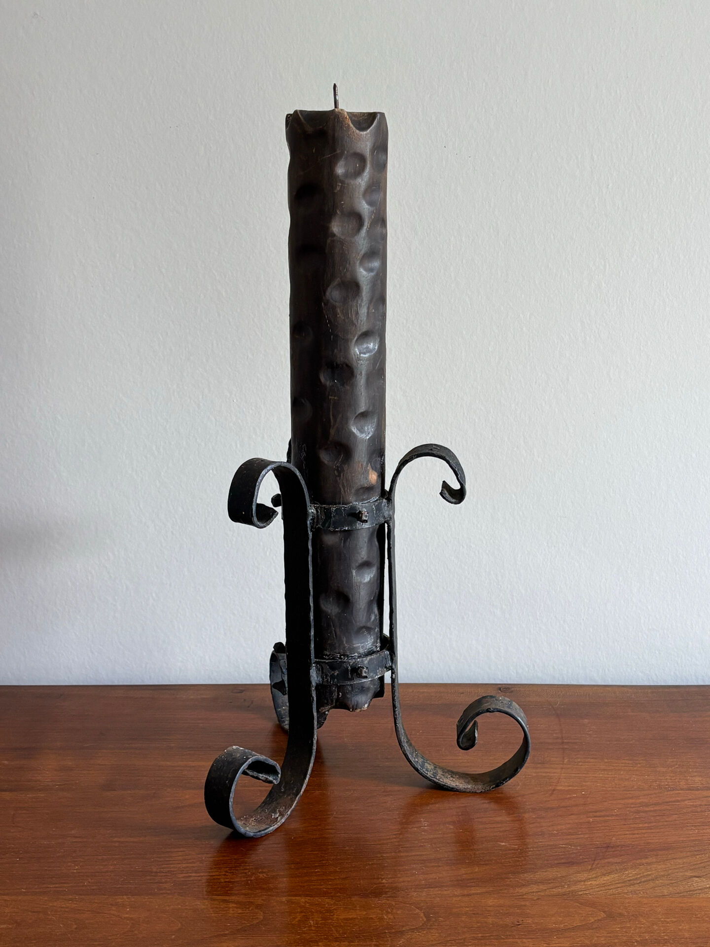 Brutalist candlestick