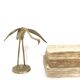Vintage brass heron