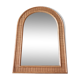 Miroir en rotin vintage 81x58