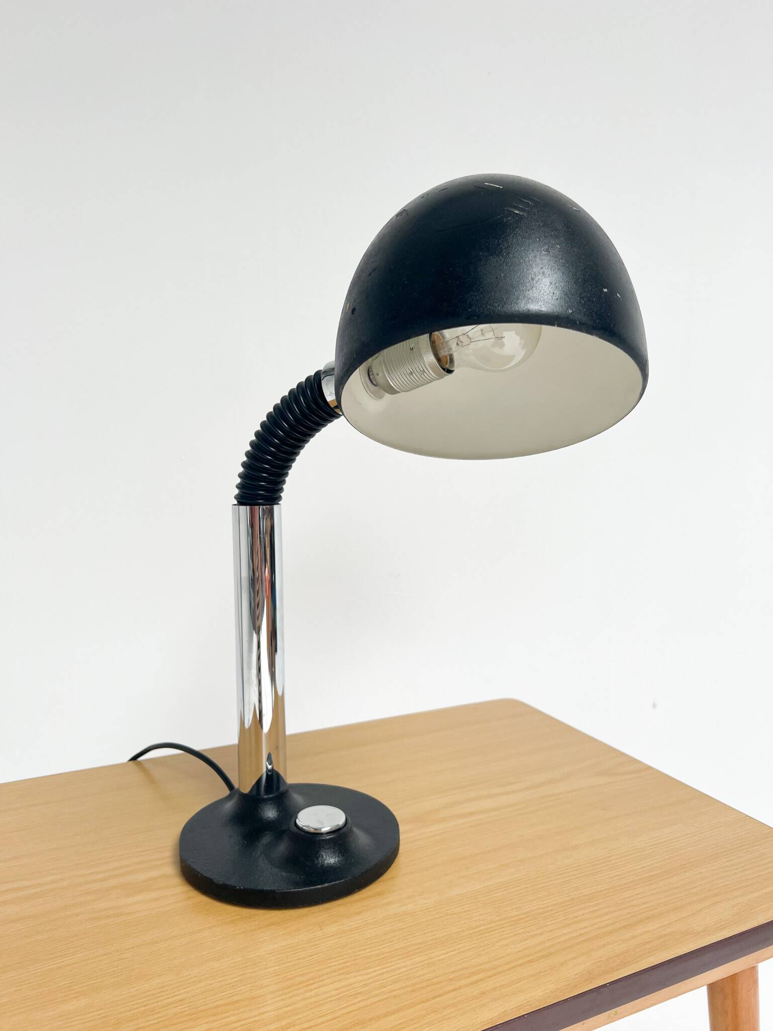 Industrial table lamp by Egon Hillebrand, 1970s