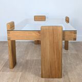 Solid pine coffee table