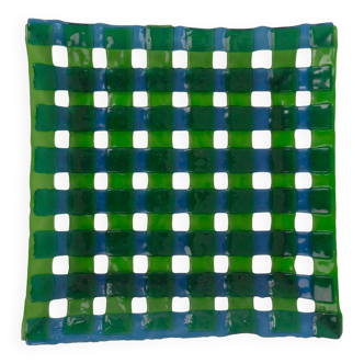 Plateau en pâte de verre